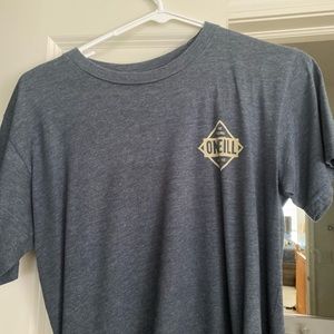 Dark blue and tan O’Neil shirt